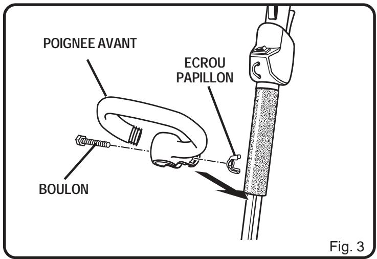 RYOBI PLT3043A - Poignee avant - 1