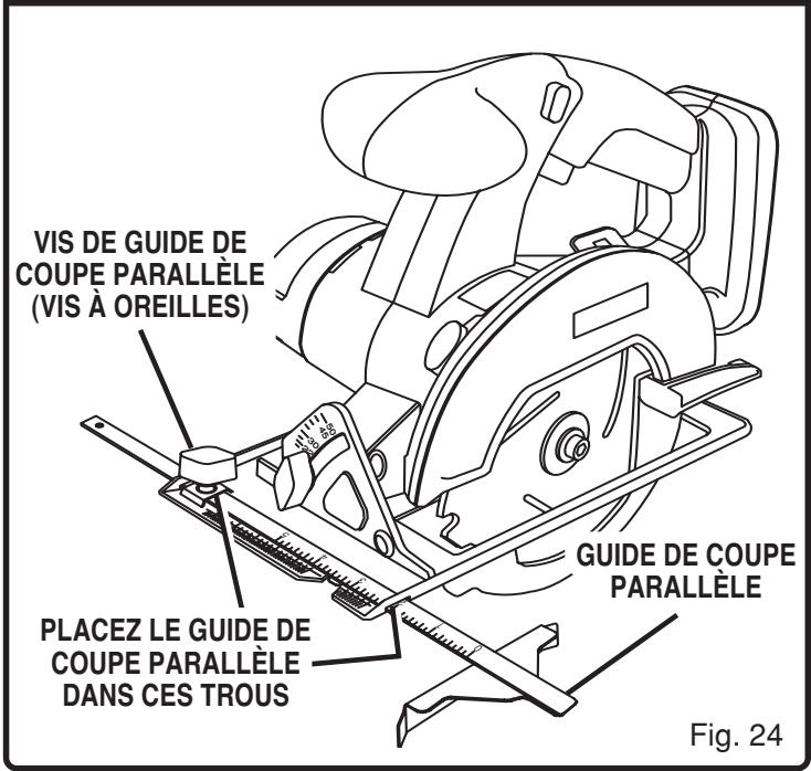 RYOBI R10632 - Pour MONTER le GUIDE de COUPE parallele - 3