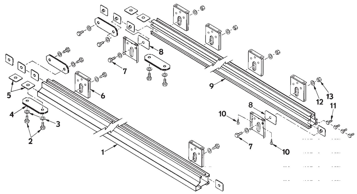 RYOBI 4730300 - PIEDS DETABLE (non fournis) - 2