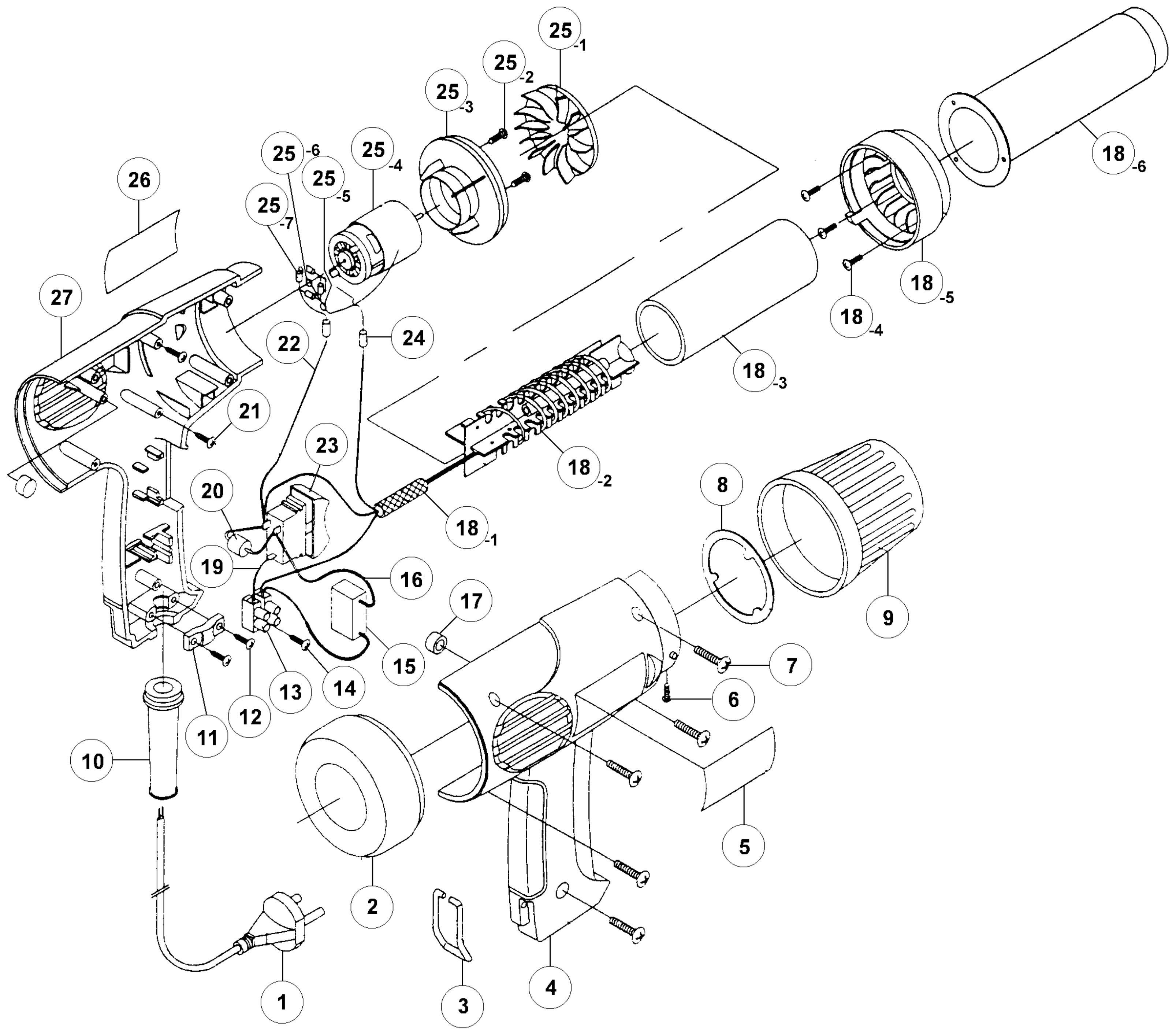 RYOBI AG180 - 1