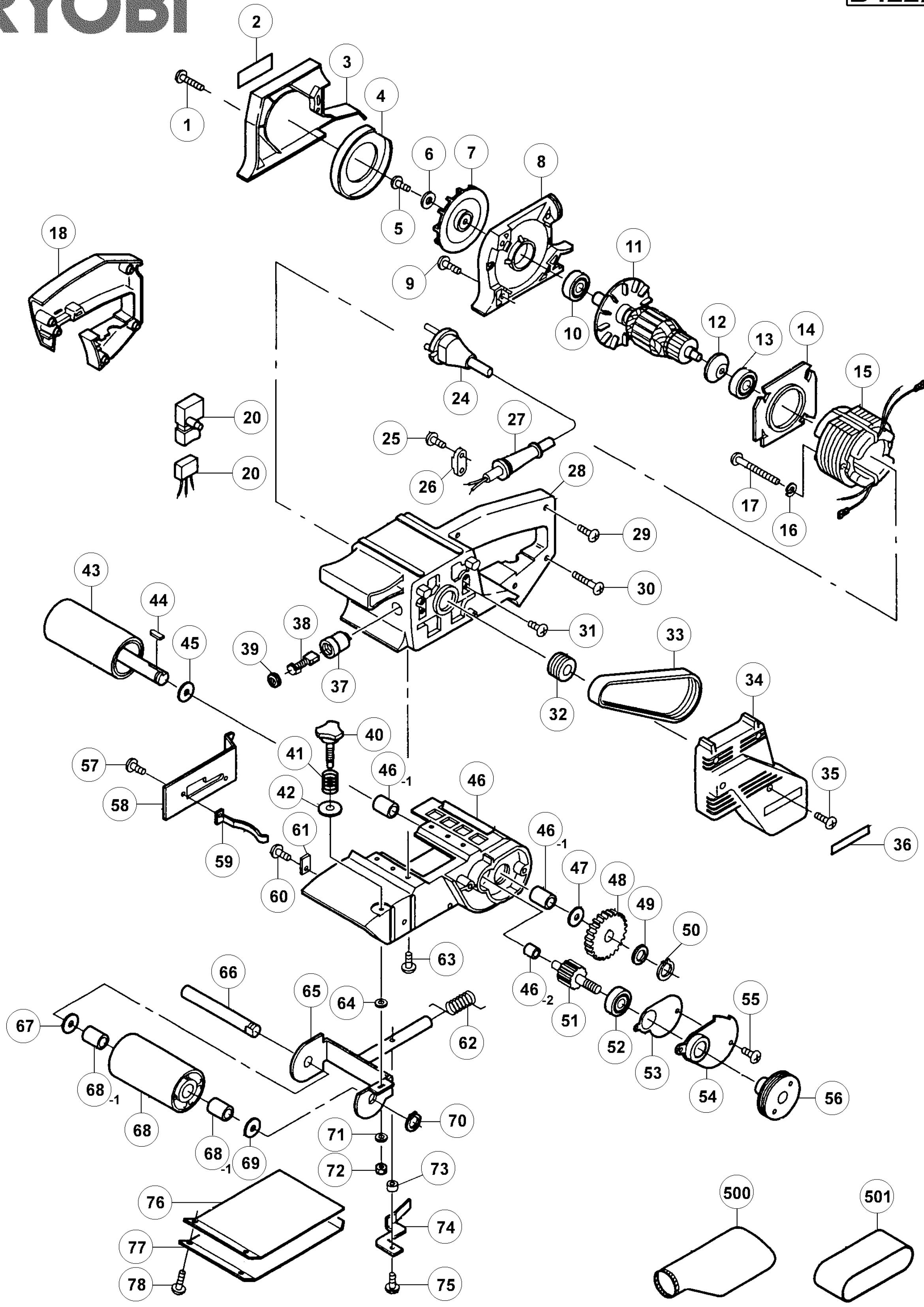RYOBI B422-2 - 1