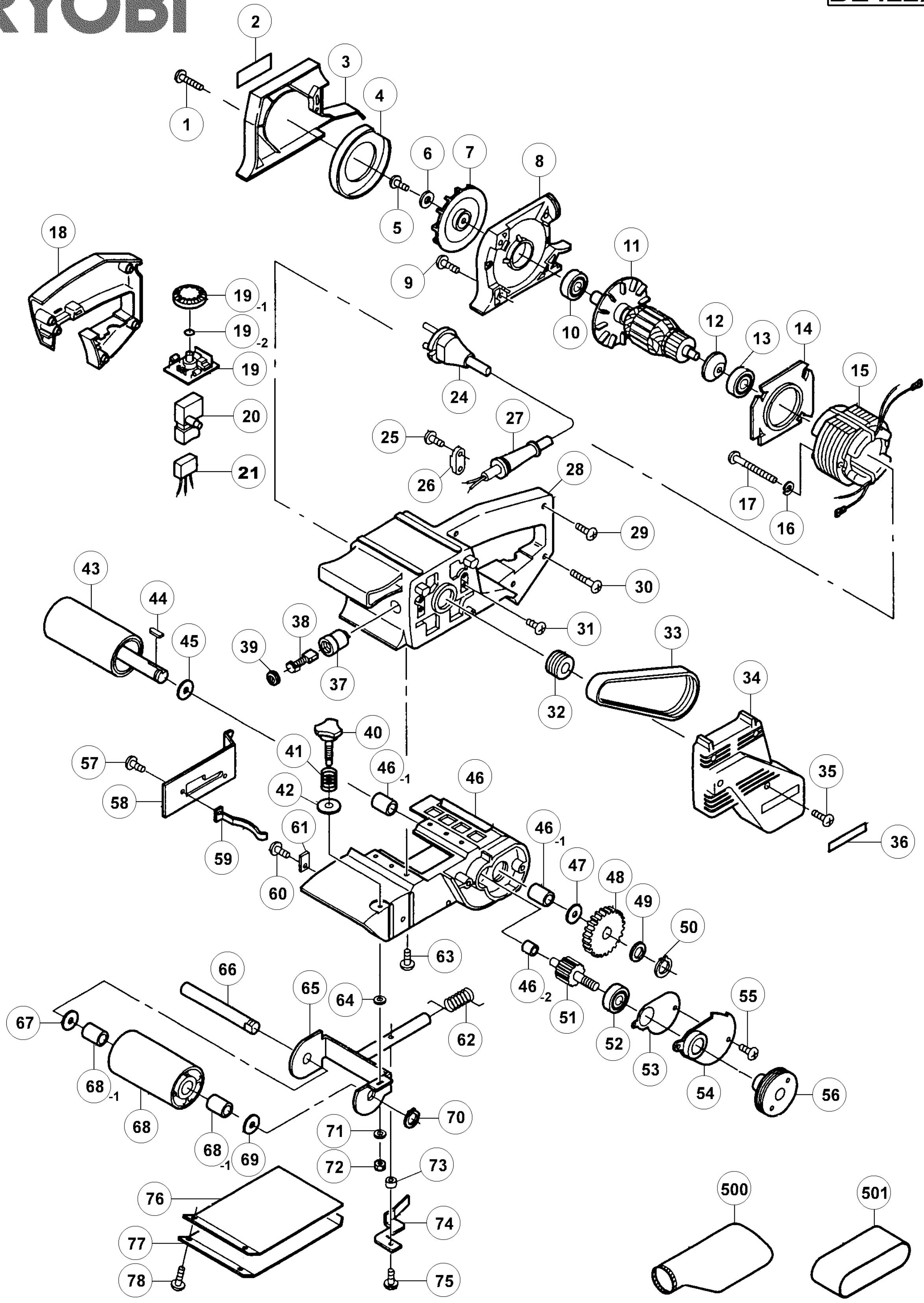 RYOBI BE422-2 - 1