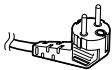 TOSHIBA TDP-T98 - SELECTION DU CORDON D'ALIMENTATION - 1