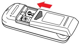 TOSHIBA TDP-T98 - ■ Chargement des piles de la télécommande - 3