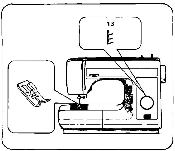 TOSHIBA 4070 - Ouverture des boutonnières - 2