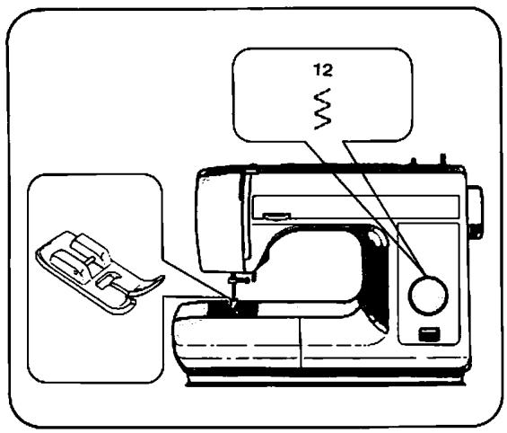 TOSHIBA 4070 - Couture d'ourlet invisible - 5