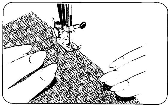 TOSHIBA 4070 - Couture d'un echantillon - 2