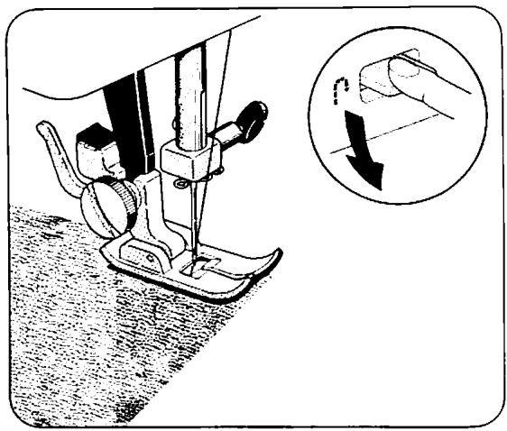 TOSHIBA 4070 - Couture d'un echantillon - 5