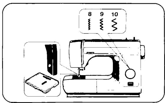 TOSHIBA 4070 - Broderie - 1