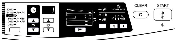 TOSHIBA E-STUDIO120 - Options initiales du panneau de commande - 1