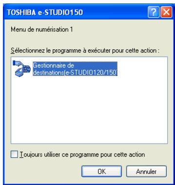 TOSHIBA E-STUDIO120 - Tout sur le Gestionnaire d'evénements Windows (Event Manager) et les événements de numérisation sous Windows 98, Windows Me, Windows 2000 et Windows XP. - 2