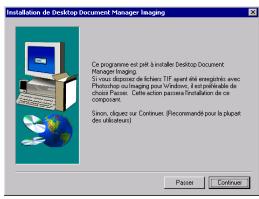 TOSHIBA E-STUDIO120 - Lancez l'installation de Desktop Document Manager (démarre si la case correspondante a été cochée au point 4). - 1