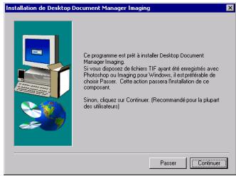 TOSHIBA E-STUDIO120 - Lancez l'installation de Desktop Document Manager (démarre si la case correspondante a été cochée au point 4). - 1