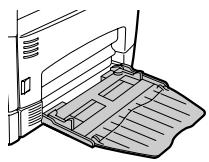 TOSHIBA E-STUDIO120 - Ouvrez le bypass et bascules l'extension du plateau. - 3