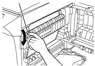 TOSHIBA E-STUDIO120 - B : Bourrage dans la zone de fixation - 1