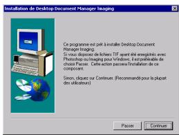 TOSHIBA E-STUDIO150 - Lancez l'installation de Desktop Document Manager (démarre si la case correspondante a été cochée au point 4). - 1