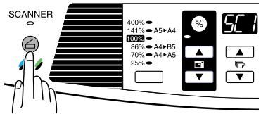 TOSHIBA E-STUDIO150 - Utiliser la touche SCANNER pour lancer la numérisation - 2