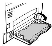 TOSHIBA E-STUDIO150 - Ouvrez le bypass et bascules l'extension du plateau. - 2