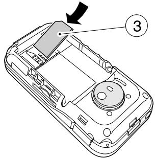 TOSHIBA G500 - Installation de la carte SIM, de la batterie et de la carte minisd - 3