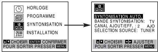 TOSHIBA SD-V57HTSC - PROGRAMMATION AUTOMATIQUE DES CANAUX - 1