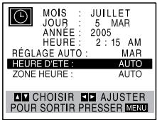 TOSHIBA SD-V57HTSC - Réglage manuel de l'horloge - 2