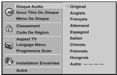 TOSHIBA SD-V57HTSC - Appuyez sur la touche SETUP. - 1