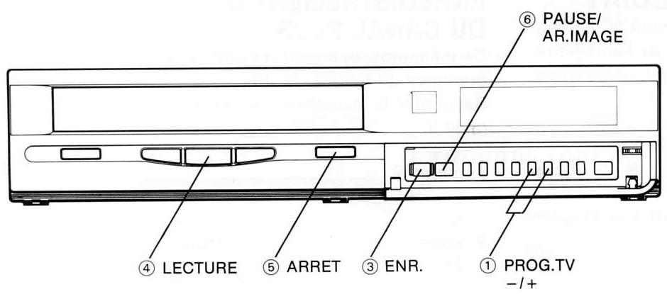 TOSHIBA V-110F - ENREGISTREMENT - 1