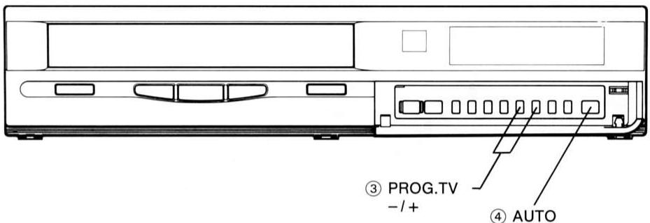 TOSHIBA V-110F - ENREGISTREMENT DECLENCHE PAR MINUTERIE - 1
