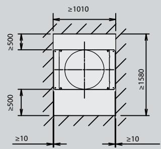 ≥1010 ≥500 ≥500 ≥1580 ≥10 ≥10