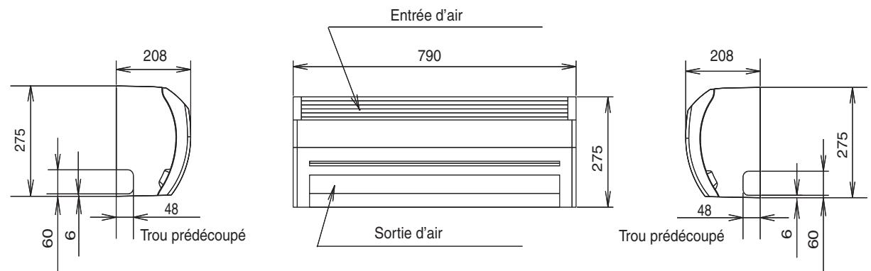 TOSHIBA MMD-AP0071SPH > 0181SPH - Données dimensionnelles - 1