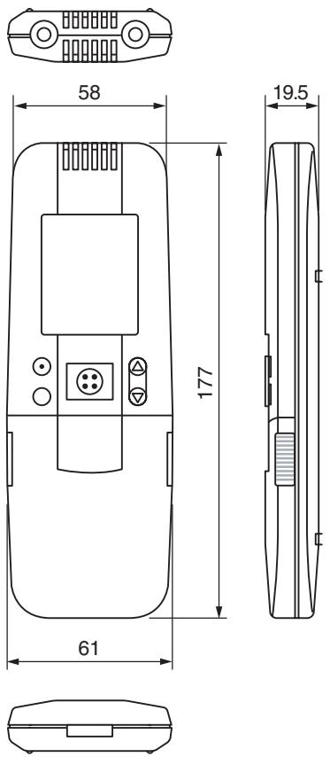 TOSHIBA MMD-AP0071SPH > 0181SPH - - Télécommande infrarouge - 1