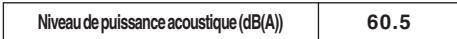 TOSHIBA MMD-AP0181H > 0961H - Informations relatives au niveau sonore (COURBE NC) - 5