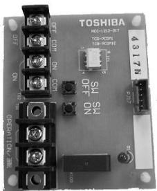TOSHIBA MMD-AP0181H > 0961H - Commande de l'unité intérieure par P.C. board en option - 1