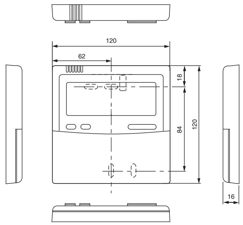 TOSHIBA MMF-AP0151H > 0561H - - Commande filaire - 1