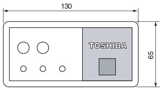 TOSHIBA MMF-AP0151H > 0561H - • Télécommande infrarouge - 2