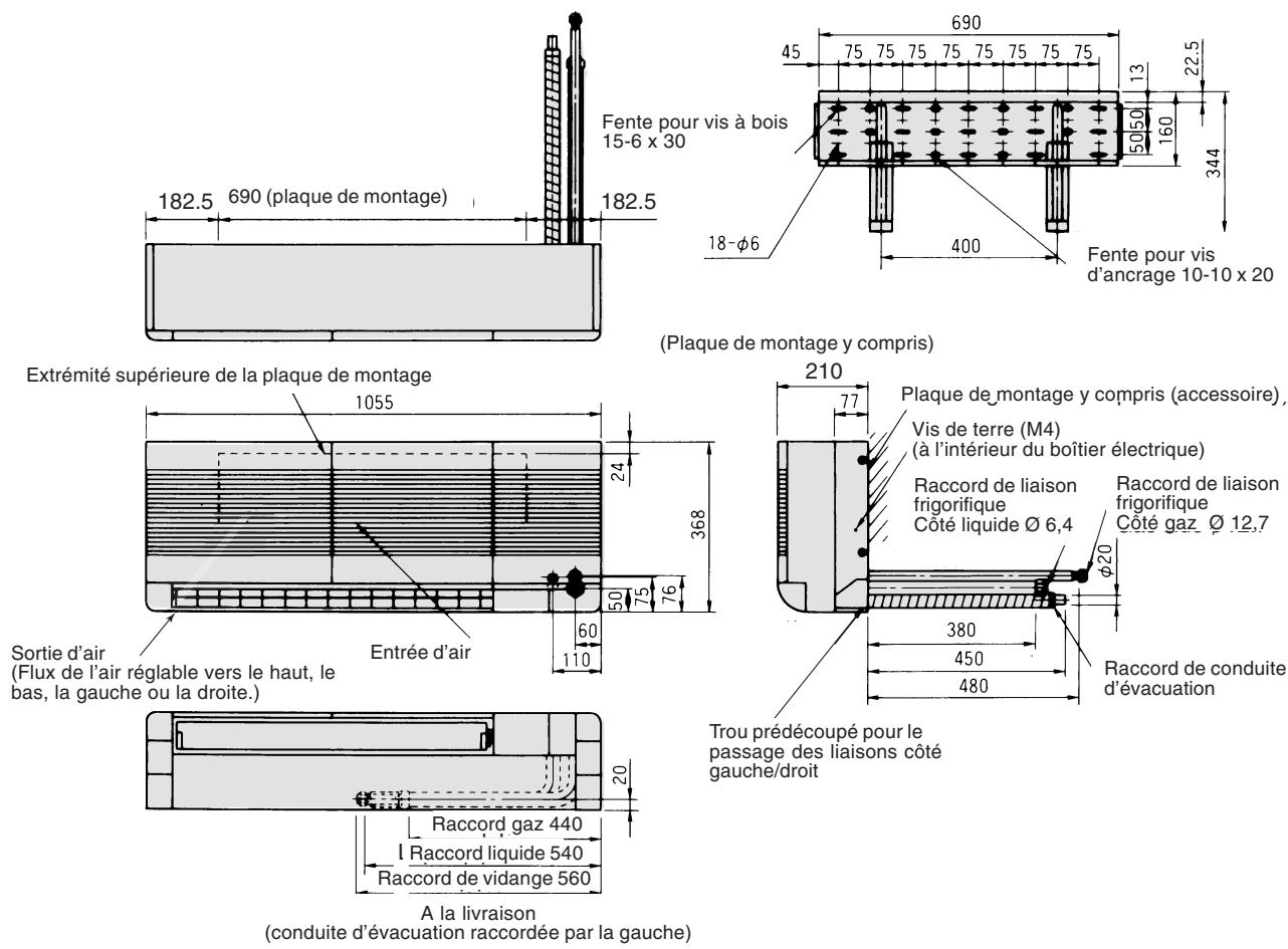 TOSHIBA MMF-AP0151H > 0561H - - Type mural haut - 7