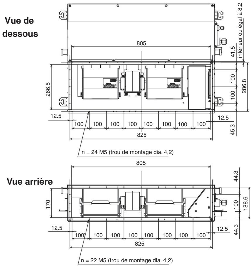 TOSHIBA MMF-AP0151H > 0561H - Dimensions - 1