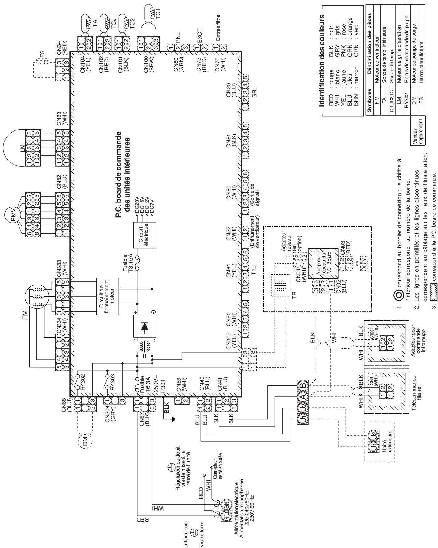 TOSHIBA MMF-AP0151H > 0561H - 1-6. Plafonnier - 1