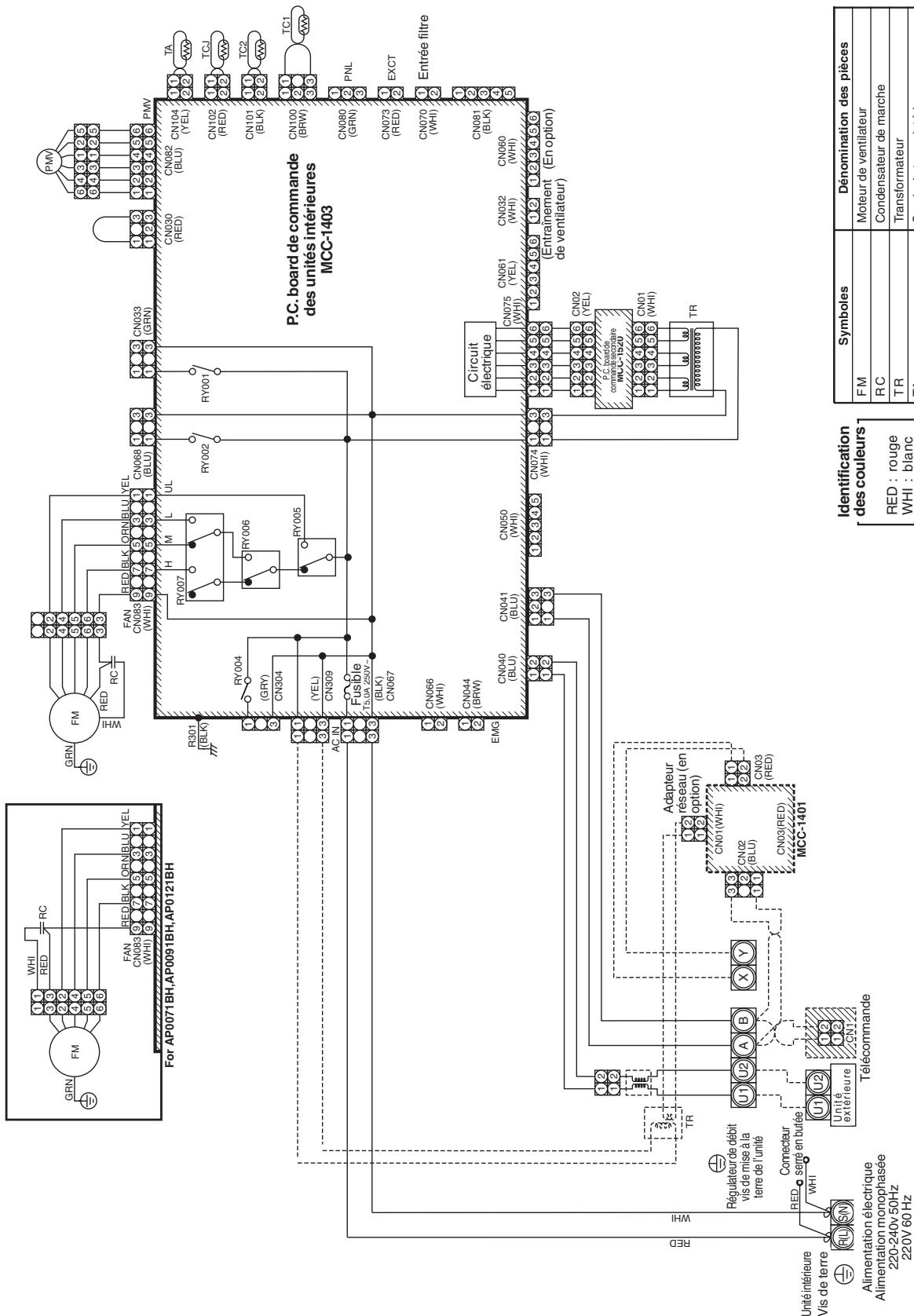 TOSHIBA MMF-AP0151H > 0561H - 1-9. Console non-carrossée - 1