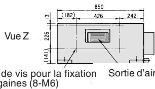 TOSHIBA MMF-AP0151H > 0561H - - Unité gainable haute pression statique - 3