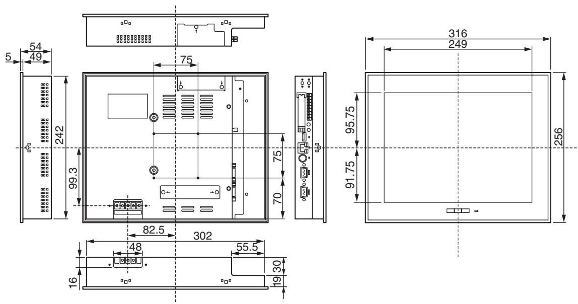 TOSHIBA MMF-AP0151H > 0561H - - Commande à écran tactile - 1