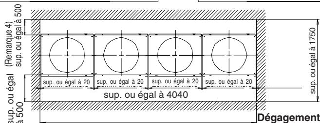 TOSHIBA MMF-AP0151H > 0561H - Connexion de quatre unités - 4