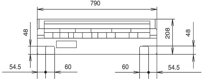 TOSHIBA MML-AP0071H > 0241H - Données dimensionnelles - 2