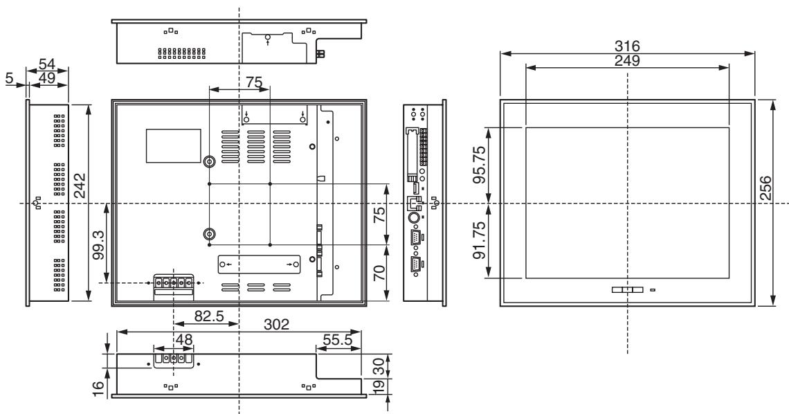 TOSHIBA MML-AP0071H > 0241H - Commande à écran tactile - 1