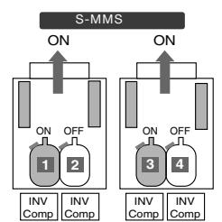 TOSHIBA MML-AP0071H > 0241H - De cette façon, tous les groupes compresseur fonctionnement de façon identique. - 1