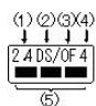 TOSHIBA QOSMIO X870-142,  QOSMIO X870-14H,  QOSMIO X870-154,  QOSMIO X870-156,  QOSMIO X870-157,  QOSMIO X870-15T,  QOSMIO X870-165,  QOSMIO X870-169,  QOSMIO X870-16E - Voyants pour le réseau sans fil - 1