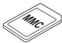 TOSHIBA QOSMIO X870-142,  QOSMIO X870-14H,  QOSMIO X870-154,  QOSMIO X870-156,  QOSMIO X870-157,  QOSMIO X870-15T,  QOSMIO X870-165,  QOSMIO X870-169,  QOSMIO X870-16E - Illustration 4-16 Exemples de cartes mémoire - 3