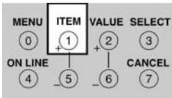 SHARP AR-C240P - ITEM + Button - 1
