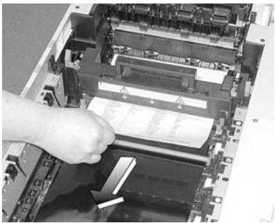 SHARP AR-C240P - If the sheet is inside and caught in the fuser: - 3