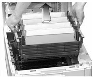SHARP AR-C240P - If the sheet is inside and caught in the fuser: - 1
